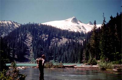 George Kniert at Found Lake 7-25-1959