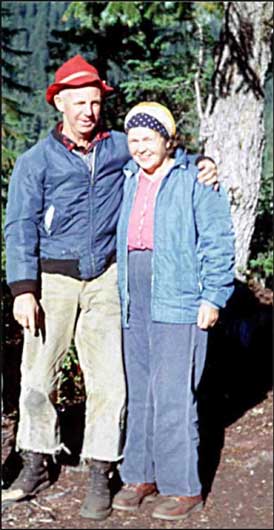 Don and Mabel Barrie at Fisher Lake